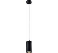 Candellux Tubo lámpara colgante 1x25 W negro 31-78537