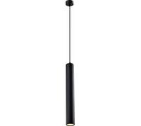 Candellux Tubo lámpara colgante 1x25 W negro 31-78551