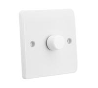 Candeo Smart Switch Atenuador LED, Compatible con Philips Hue, Smartthings y Todos los concentradores Zigbee, para lámparas LED/incandescentes/halógenas Regulables, multiconector de 1 vía, Borde Post