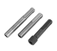 Candeon Adaptador de enchufe SDS - 3 piezas 1/4 "Vástago hexagonal Destornillador Soporte de broca Adaptador de enchufe Convertidor para taladro percutor SDS