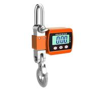 Candeon Báscula De Grúa Digital, 1100 Lb/500kg Bascula Gancho Industrial Báscula Colgante Digital, Portátil Báscula Industrial Lcd Báscula De Grúa Electrónica Con Gancho Para Comercial, Caza Y Pesca