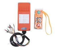 Candeon Control Remoto de la Grúa Inalámbrica Industrial, AC 220V 6 Botón 4 Vías Controlador de Encimera de Canal Transmisor de Control Remoto Controlador de Grúa Industrial Interruptor