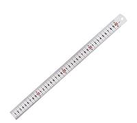Candeon Regla Metalica 40cm, Regla De Acero Inoxidable Escalimetro, Regla De MedicióN De Borde Recto Reglas De PrecisióN Herramientas MedicióN Con Colgar Agujero Para Escuelas, Oficinas, Medir, Dibujo