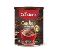 Canderel Cankao 250g Chocolate en Polvo, Bebida Saborizada, Chocolate, Sin Gas, Endulzada con Sucralosa y Acesulfamo K, Aroma de Vainilla, Caja