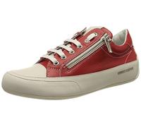 Candice Cooper Cremallera Rock Deluxe, Zapatillas de Gimnasio Mujer, Rojo, 38.5 EU