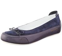 Candice Cooper LILLY TAMPONATO/VELVET SUEDE/PATENT OFF NAVY-NAVY-NAVY, Zapatos tipo ballet Mujer, Azul (Navy), 43 EU