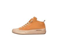 Candice Cooper Mid S-Zapatillas Deportivas hasta el Tobillo de Ante y Piel tamponada, Naranja 40