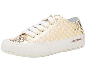 Candice Cooper ROCK CHIC CRUST/PRINTS CHAINS WHITE-GOLD, Zapatillas de gimnasia Mujer, Blanco/Oro (White/Gold), 41.5 EU