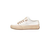 Candice Cooper Rock Chic S-Zapatillas Deportivas de Piel-Blanco, Blanco-Beige 34