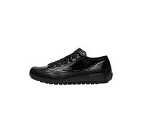 Candice Cooper Rock Chic W-Zapatillas de Piel y Charol, Negro 36