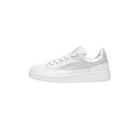 Candice Cooper VELANIE-Zapatillas Deportivas de Piel, Plateado 41