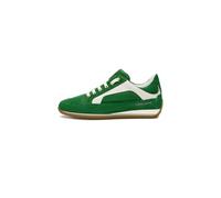 Candice Cooper Zapatillas Deportivas de Piel y Ante, Verde 37