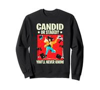 CANDID OR STAGED? YOU’LL NEVER KNOW Sudadera