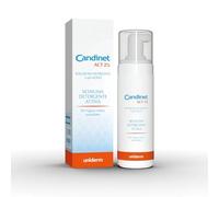 Candinet Act 2% Espuma Limpiadora Activa para la Higiene Íntima Diaria, Acción Acidificante y Reequilibrante del Ecosistema Íntimo, 1 Botella de 150 ml