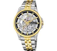 Candino Swiss Reloj Automático Hombre de Acero Inoxidable 316l Multicolor Reloj Analógico Hombre - Cristal Zafiro de Alta Resistencia - Resistente al Agua 5 ATM C4784/1 Automatic