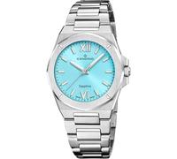 Candino Swiss Reloj Mujer Analógico de Acero Inoxidable 316l Plateado - Movimiento de Cuarzo - Cristal de Zafiro de Alta Resistencia - Resistente al Agua 5 ATM C4775/2 - Lady Elegance