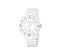 Candino Reloj Mujer C4794/2 Novedades Caja de Cerámica Blanco Correa de Cerámica Blanco