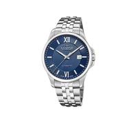 Candino Swiss Reloj Automático Hombre de Acero Inoxidable 316l Plateado Reloj Analógico Hombre - Calendario - Cristal Zafiro de Alta Resistencia - Resistente al Agua 5 ATM C4768/2 Automatic