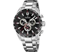 Candino Swiss Reloj Hombre Analógico de Acero Inoxidable 316l - Cuarzo - Cronógrafo - Calendario - Cristal Zafiro de Alta Resistencia - Resistente al Agua 10 ATM C4757/D Gents Chrono Timeless