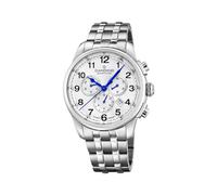 Candino Swiss Reloj Hombre Analógico de Acero Inoxidable 316l | Cuarzo, Cronógrafo, Calendario, Cristal Zafiro de Alta Resistencia, Resistente al Agua 10 ATM C4744/1 Gents Chrono Timeless