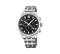 Candino Swiss Reloj Hombre Analógico de Acero Inoxidable 316l - Cuarzo - Cronógrafo - Calendario - Cristal Zafiro de Alta Resistencia - Resistente al Agua 10 ATM C4744/6 Gents Chrono Timeless