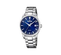 Candino Swiss Reloj Hombre Analógico de Acero Inoxidable 316l - Movimiento de Cuarzo - Calendario - Cristal Zafiro de Alta Resistencia - Resistente al Agua 10 ATM Clásico C4711/F Couple Classic