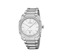 Candino C4754/1 Gents Sport - Reloj para hombre, acero inoxidable, color gris, blanco