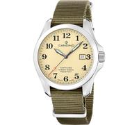 Candino Reloj Hombre C4785/1 Field Watch Caja de Acero Inoxidable 316l Plateado Correa de Acero Inoxidable 316l Plateado