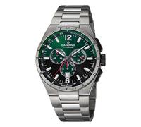 Candino Swiss Reloj Hombre Analógico de Titanio Gris - Movimiento de Cuarzo - Calendario - Cristal Zafiro de Alta Resistencia - Resistente al Agua 10 ATM C4603/N Titanium