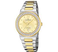 Candino Swiss Reloj Mujer Analógico de Acero Inoxidable 316l Multi - Movimiento de Cuarzo - Cristal de Zafiro de Alta Resistencia - Resistente al Agua 5 ATM - Calendario C4750/B - Lady Casual