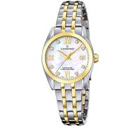 Candino Swiss Reloj Mujer Analógico de Acero Inoxidable 316l Multi - Movimiento de Cuarzo - Cristal de Zafiro de Alta Resistencia - Resistente al Agua 10 ATM - Calendario C4704/E - Couple Classic