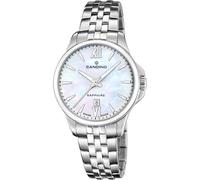 Candino Reloj Mujer C4766/6 Couple Classic Caja de Acero Inoxidable 316l Plateado Correa de Acero Inoxidable 316l Plateado