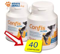 Candioli Confis Ultra → 40 Tabletas para Perros - Soporte Metabolismo Articular