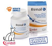 Candioli Renal N-70 Gr ^Suplemento Funcionalidad Intestinal para Perros Y Gatos