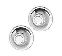 CandL Spiderloc Juego de percha de 2 piezas, sistema de ventosas patentado, toalla, chaquetas, bolsas, el baño, cocina, sin taladrar/pegar, azulejos/vidrio/metal,5 kg capacidad de carga,plata,GS-3627