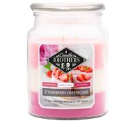 Candle Brothers Vela aromática blanco,fucsia