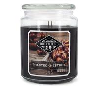 Candle Brothers Vela aromática marrón oscuro
