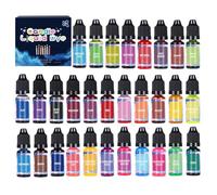 Candle Color Dye | Liquid Concentrated Soy Wax Dyes - High Concentration Candle Coloring Dye, 18 or 24 Colors Candles Pigments for Soys Waxes