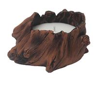 Candle Containers, Candle Storage, Cement Crafted Reusable Vessel Stylish Accent Compact Size, Making Supplies Holder for Bedroom, Living Room, Kitchen 4.72x3.54x2.56 Inches