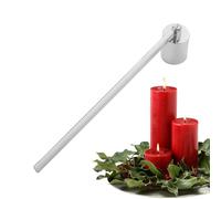 Candle Extinguisher Snuffer - Stainless Steel 17x2.4cm | Candle Snuffer, Wick Flame Blower Long Handle Polished Tool For Candles Lovers Home Decor Accessories | For Safe Candles Care Daily Use