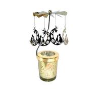 Candle Holder | Cat Candle Holder | Candles Spinner, Rotating Tea Light Candles Holders For Table Centerpiece, Christmas, Valentine's Day
