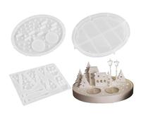 Candle Holder Molds, Silicone Candle Mold, Casting Candle Molds, Tabletop Ornament Mold, Reutilizable Silicone Mold, Beginners-Friendly Mold, Wedding Candle Mold, Birthday Candle Mold, Home Decor