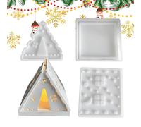 Candle Holder Molds Silicone, Hollow Stars And Moon House Decor Silicone Mold, Camping Tent Candlestick Mold, Aromatherapy Candle Mold, Star and Moon Candle Holder, Silicone Candle Mold, Decorative