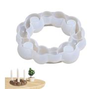 Candle Holder Resin Mold - Silicone Pillar Candlestick Mould | Epoxy Casting For Concrete, Plaster, Cement And Clay Craft Projects, Wedding And Party Centrepieces