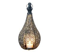 Candle Holders for Candlesticks - 11.61x4.72 incLamp Stand | Moroccan Lantern Lamp Decorative Candle Holders | for Holiday Christmas Party Thanksgiving Wedding Reception Indoor Outdoor Patio Porch Fir