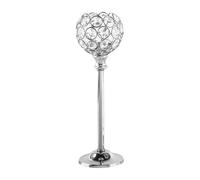 Candle Holders | Tea Light Centerpiece with Sparkling Crystal Bowl | Christmas Candlestick Holder Decor for Dining Wedding Party Bedroom Living Room Dormitory Apartment Holiday Birthday Offices