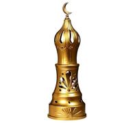 Candle Lanterns Decorative Indoor - Tower Lantern | 5.1x14.5cm and 6.5x19cm LED Candle with Flameless Glow, PP Material Lantern with Electronic Components, Party Home Decor Lighting for Indoor Outdoor