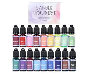 Candle Making Dye Colors - Wax Coloring Kit for Handmade Crafts | Concentrated Pigment Blocks with Easy Melt Formula, Vibrant Shade Blending System, Colorant Set for Soy Paraffin Gel Candle 35oz