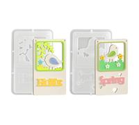 Candle Making Molds 2 Pieces Reusable | Cute Reusable Candle Molds For DIY Crafts, Ideal For Family, Friends, Students, Men & Women, Perfect Easter, Birthday, Party, Home, Indoor Use