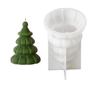 Candle Making Molds - Silicone Christmas M0lds | Christmas Trees Handmade Chocolate Mold | Silicone Santa Claus Fondant Molds | Christmass Casting Candle Mold For Scented Candles, Resin, Candles